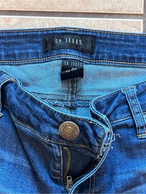 Celebrity Pink Women's Straight Leg Jeans in Classic Blue Denim
